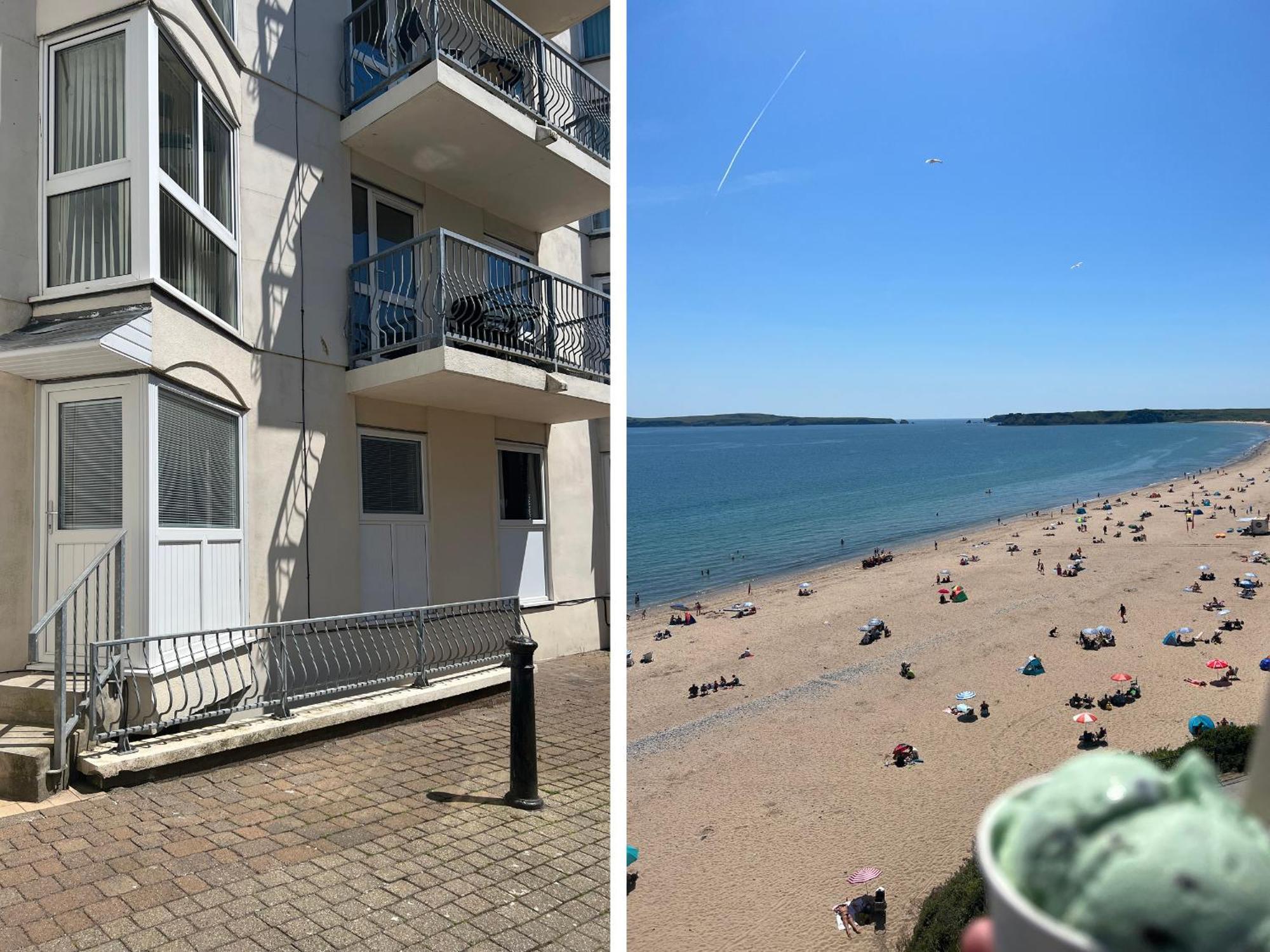 Ferienwohnung Sea Drift Tenby Exterior foto